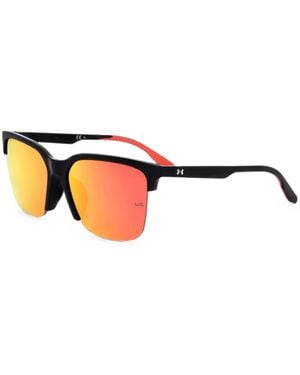 Under Armour Phenom Square-Frame Sunglasses - Black