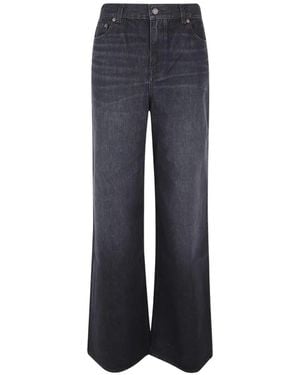 Chloé High-Rise Wide-Leg Jeans - Blue