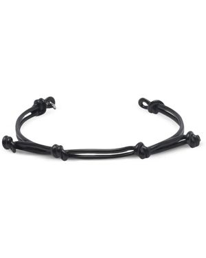 MM6 by Maison Margiela Knot-Detail Bracelet - White