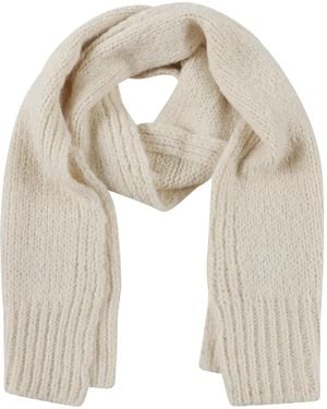 Jil Sander Knitted Scarf - Naturel