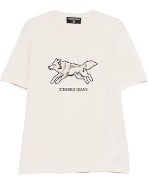 Iceberg Cotton T-Shirt - White