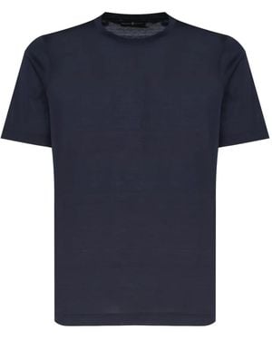 John Galliano Round-Neck Short-Sleeve T-Shirt - Blue