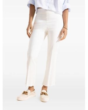 Avenue Montaigne Leo Flared Pants - White