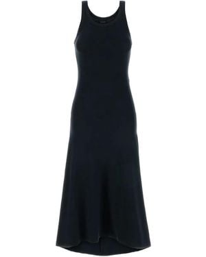 Balenciaga Sleveless Midi Dress - Blue