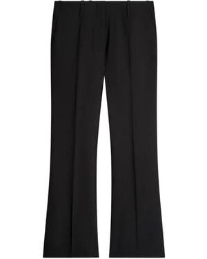Dries Van Noten Cropped Tailored Pants - Black