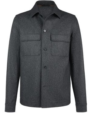 Tod's Flap-Pocket Shirt Jacket - Gray
