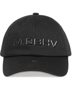 MISBHV ロゴ キャップ - ブラック