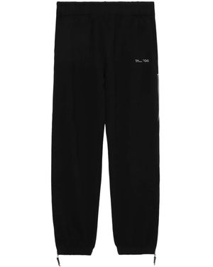 Toga Logo-Print Track Pants - Black