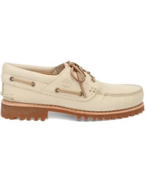 Timberland Leather Loafers - Natural