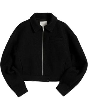 YMC Giacca Burnside Con Zip - Nero