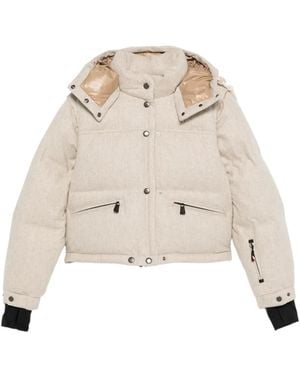 Moncler Yintab Padded Jacket - Natural
