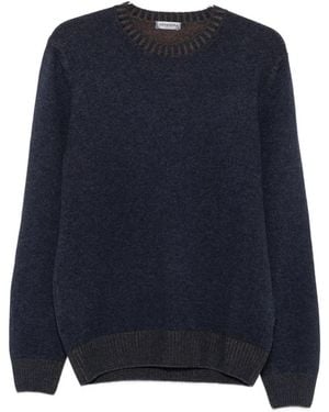 Vengera Jersey Con Ribete En Contraste - Azul
