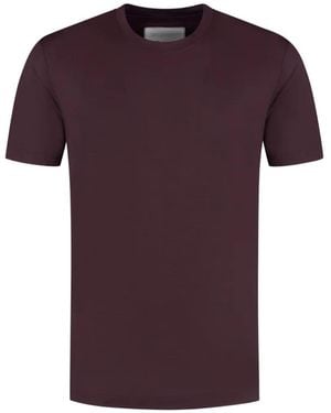 Marco Pescarolo Crew-Neck T-Shirt - Purple