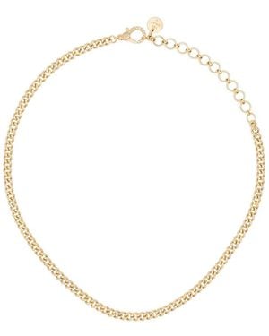 SHAY 18K Baby Link Pavé Diamond Choker - White