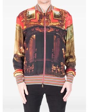 Vivienne Westwood Wallace Graphic-Print Jacket - Red