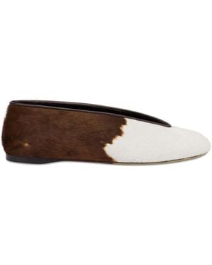 Moschino Ballerine Duck - Marrone