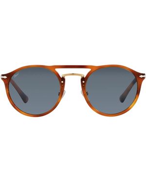 Persol Occhiali Da Sole Modello Aviator - Blu