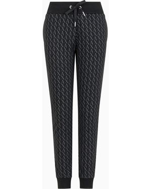 ARMANI EXCHANGE Logo Trousers - Black