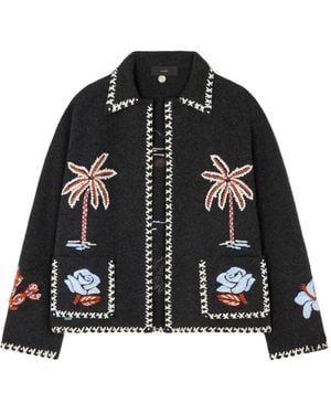 Alanui Jack Met Geborduurde Ketting Afwerking - Zwart