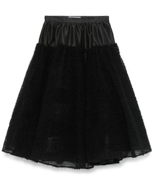 Viktor & Rolf ラッフル スカート - ブラック