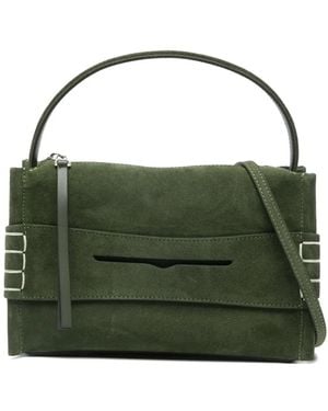 JW Anderson Bolso Satchel Con Asa Superior - Verde