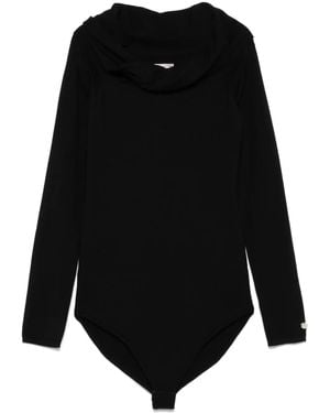 Liu Jo Cut Out-Detail Bodysuit - Black