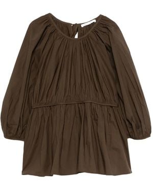 Cecilie Bahnsen Cotton Blouse - ブラウン