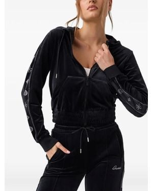 Guess Rhinestones Sweatshirt - Black