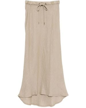 James Perse Asymmetric Skirt - Natural