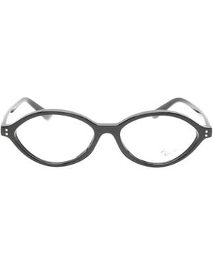 Ray-Ban Gafas Con Montura Cat Eye Y Logo - Blanco