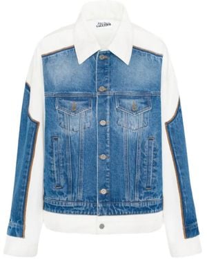 Jean Paul Gaultier Button-Fastening Jacket - Blue