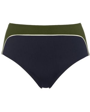 Eres Bikinihöschen Mit Hohem Bund - Blau