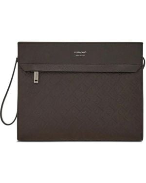 Ferragamo Clutch - Nero