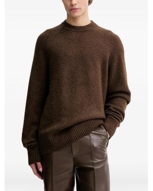 Les Deux Gilbert Crew-Neck Sweater - Brown