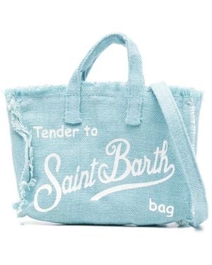 Mc2 Saint Barth Small Colette Tote Bag - Blue