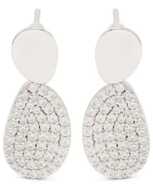 Apm Monaco Galet ピアス - ホワイト