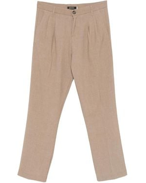 Imperial Pleated Pants - Natural