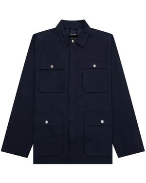 Ksubi Detonate Cross-Stitch Pocket Jacket - Blue
