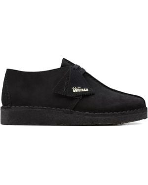 Clarks Desert Trek Lace-Up Shoes - Black