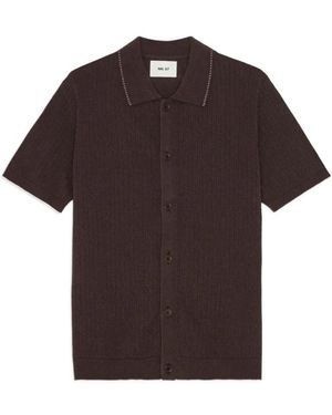 NN07 Nalo Textured-Knit Shirt