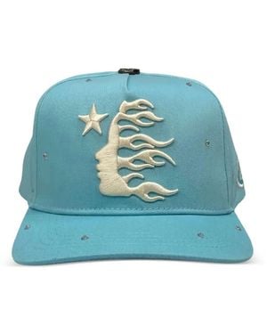 HELLSTAR Gorra Con Logo Bordado - Azul