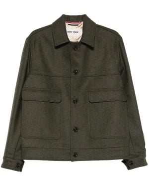 NEW YORK RESIDENT Shirtjack Met Kraag - Groen