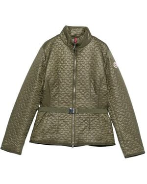Moncler Polyamide Geranium Jacket - Green