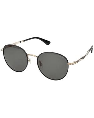 Police Origins Nineties Round-Frame Sunglasses - Metallic