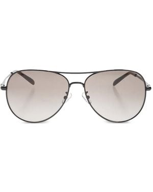 Tory Burch Pilot-Frame Sunglasses - Metallic