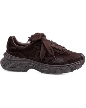 Dolce & Gabbana Country Road Leather Sneakers - Brown