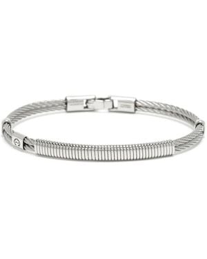 Charriol Celtic Gentleman Driver Armband - Weiß