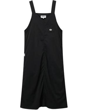 Chocoolate Drawstring Dress - Black