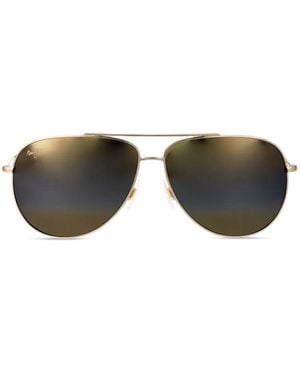 Maui Jim Hauoli Xl Sonnenbrille - Mettallic