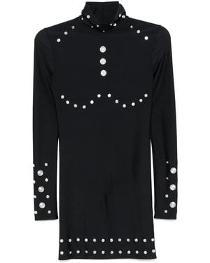 Coperni Snaps Mini Dress - Black